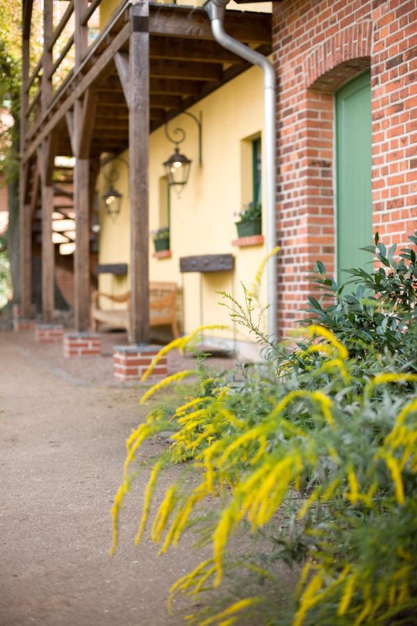 Gasthaus Und Pension "Zum Hauenden Schwein" Wörlitz Esterno foto